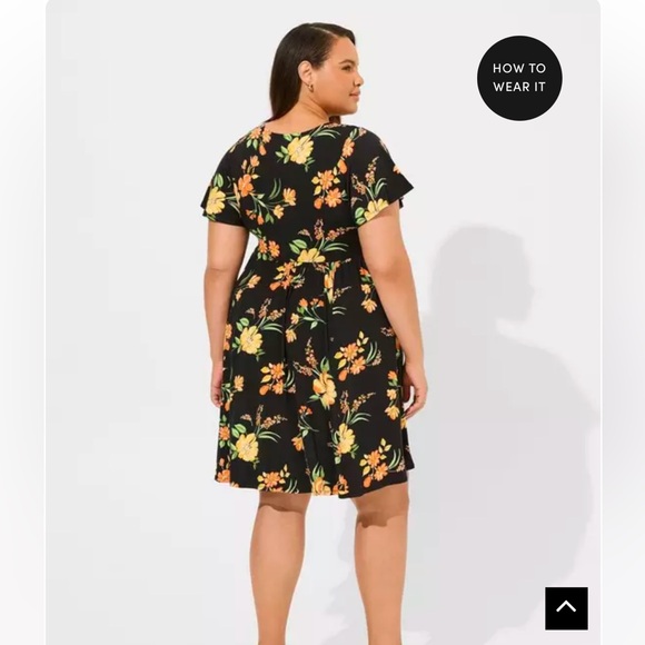 NWT Never Worn just washed Torrid Super Soft Skater Dress. - Picture 2 of 7